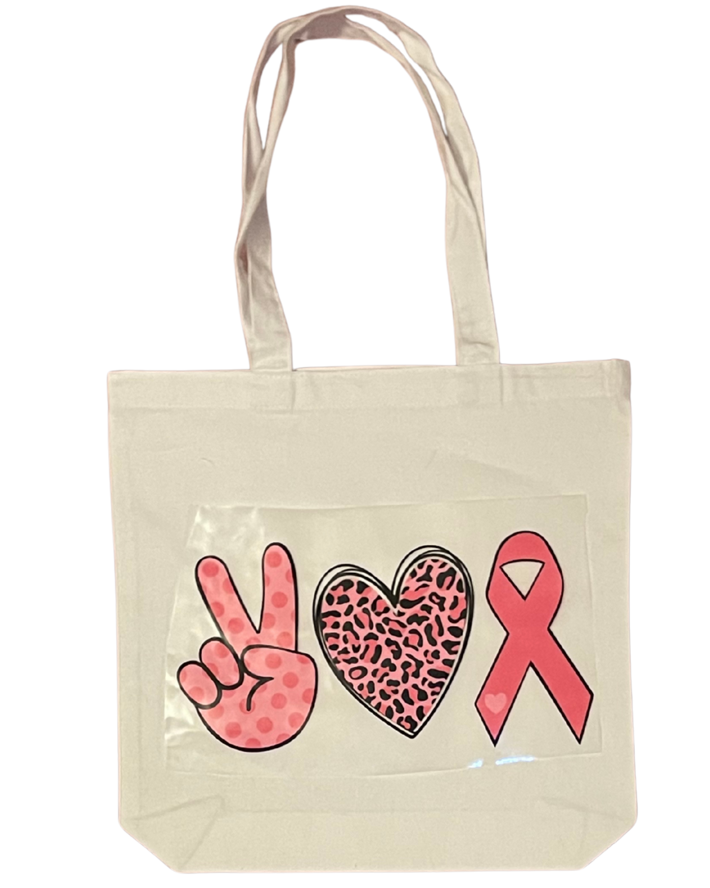 Peace + Love + Awareness - Tote