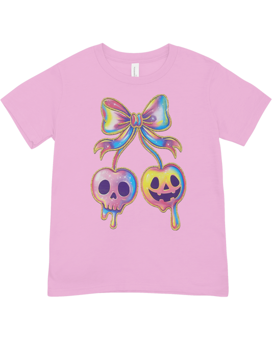 Iridescent Halloween Cherries -  Kid Shirt
