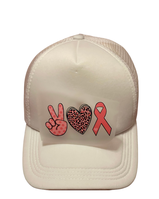 Peace + Love + Awareness - Hat