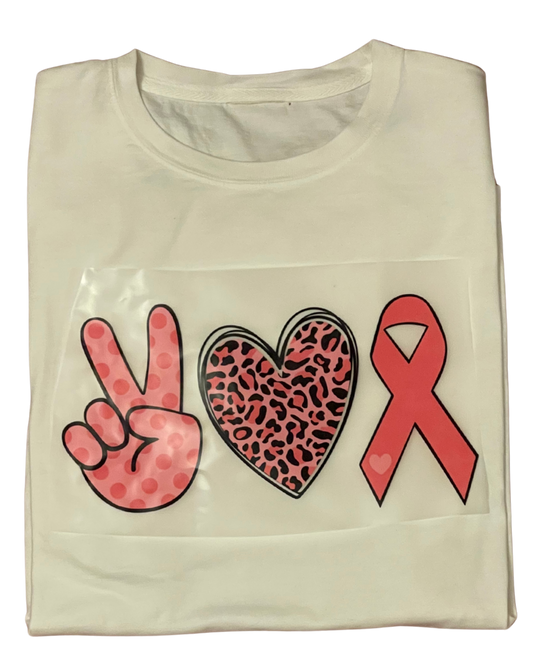 Peace + Love + Awareness - Shirt